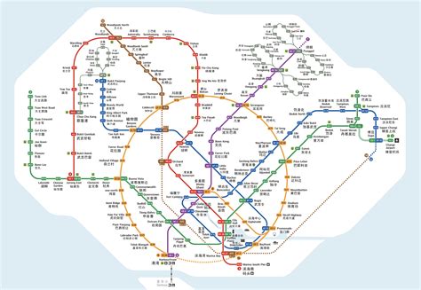 singapore mrt map chinese